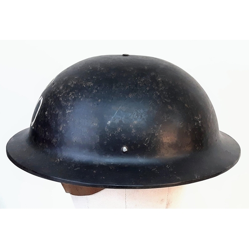 441 - WW2 British General Post Office (Telephone Dept) Liner Layers Non conductive fibre helmet.