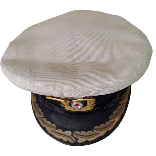 64 - WW2 German Kriegsmarine U-Boat Captains Hat.