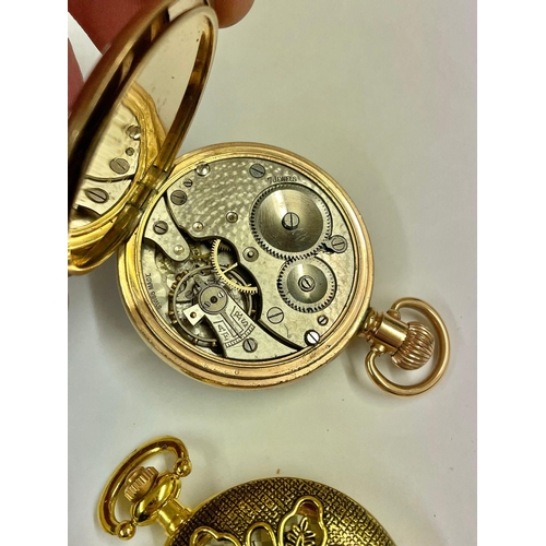 1093 - Vintage  pocket watch & 1 others , ticking