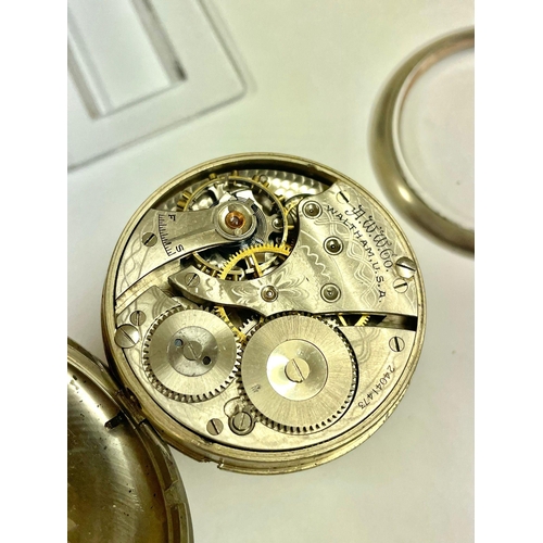 969 - Vintage gents Waltham pocket watch AF