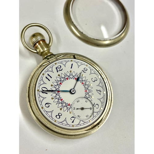 969 - Vintage gents Waltham pocket watch AF