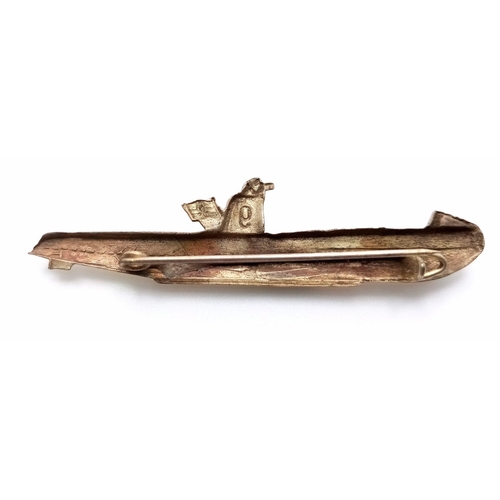 1008 - WW2 German Kriegsmarine U-9 Propaganda Badge. These were made to commemorate Wolfgang Luth, the comm... 