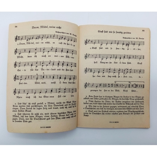 1148 - A WW2 German Army Song Book.