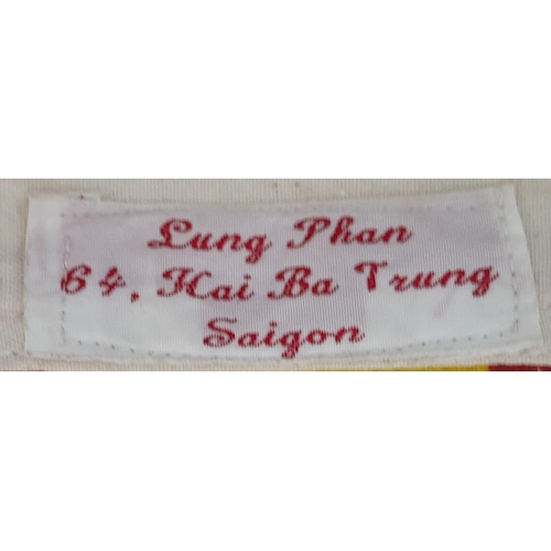 279 - Vietnam War Era South Vietnam Rangers Flag “Biet Dong Quan” Dated 1970 with makers Label. 155 x 92 c... 