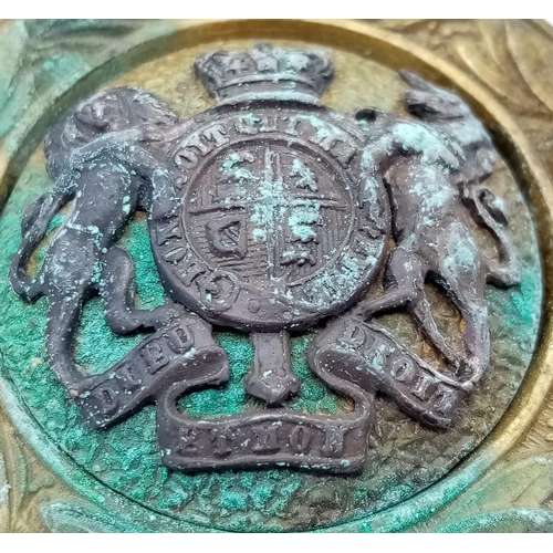 854 - A Victorian Bi-Metal Military Buckle.