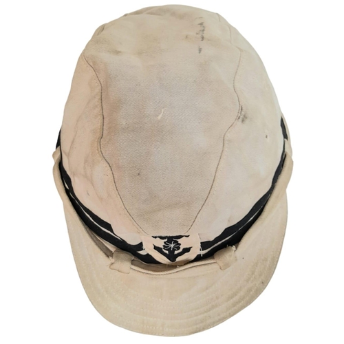 91 - WW2 Japanese Naval Officers Tropical Shore Cap.