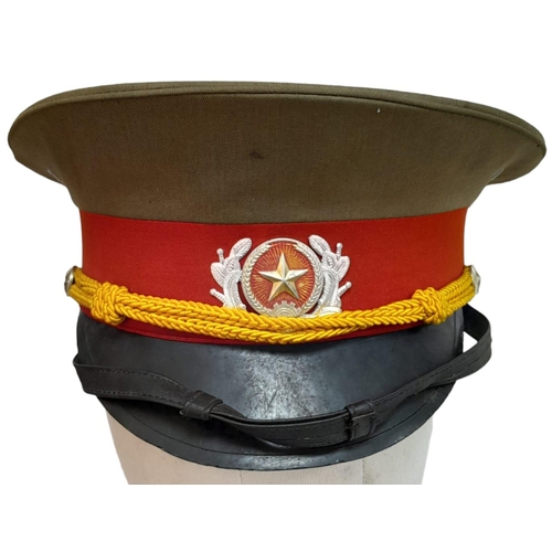 1046 - Vietnam War Era N.V.A Infantry Nco’s Visor Cap.