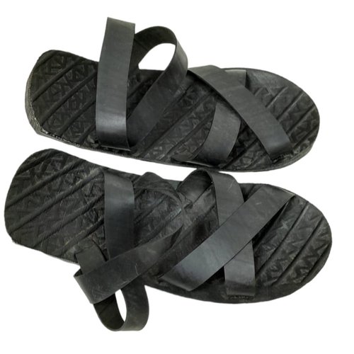 786 - Vietnam War Era Vietcong “Ho Chi Minh” Sandals made from old truck tyres.