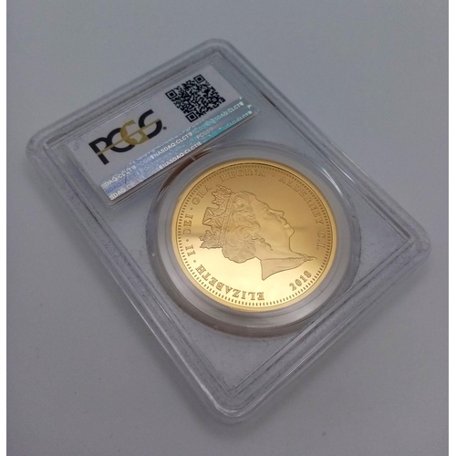 389 - A Limited Edition Dam Busters 1oz Fine Gold (.999) Proof Coin. This 2018 (One Hundred Pound) Gold Co... 