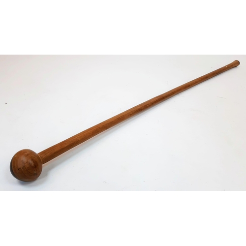 795 - A 19th/early 20th Century African Knobkerrie (South African Tribal Weapon). Excellent Condition and ... 