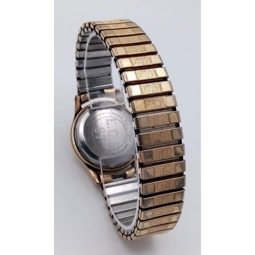 166 - A Vintage Mido Multifort Superautomatic Gents Watch. Expandable gilded stainless steel bracelet and ... 