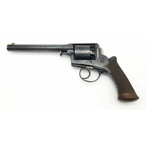 190 - An Incredible Antique Rare Adams 1851 Five Shot (54 Bore) Pistol. This self-cocking percussion revol... 