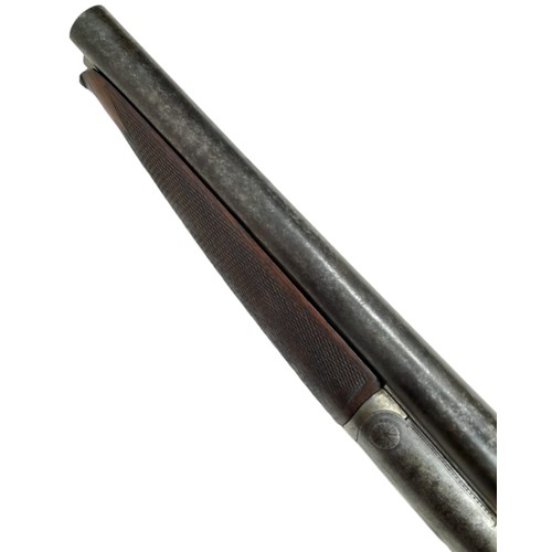 501 - A Deactivated Antique Double Barrelled Sawn Off Shotgun. This British H. Clarke and Sons, Side by Si... 