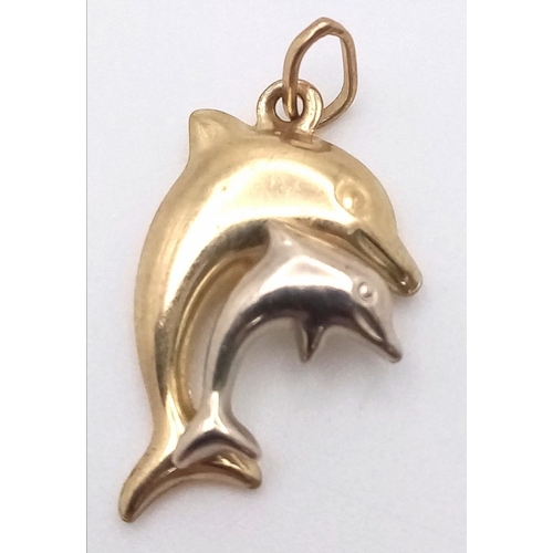 1000 - A 9K 2 COLOUR MOTHER AND CHILD DOLPHIN CHARM 0.7G , 24mm x 15mm

SC 4026