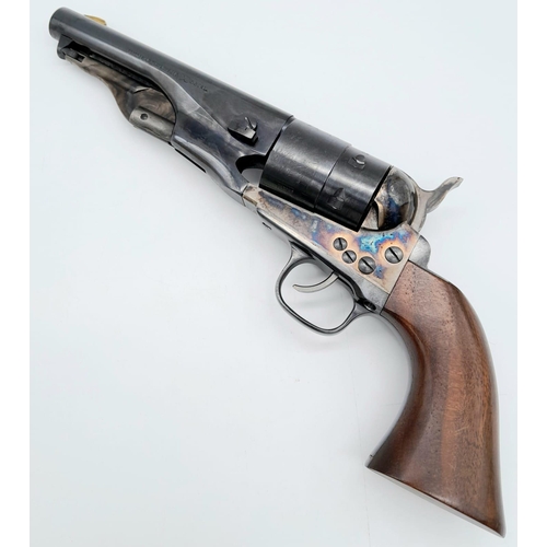 667 - A Deactivated Italian Model 1861 Navy Sheriffs Revolver. This Brocock pistol has a 5.6 calibre and 5... 