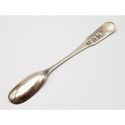 1188 - A VINTAGE SNUFF SPOON MADE BY PAYNE AND SONS OF OXFORD LATER USED BY ROCK STARS FOR OTHER SUBSTANCES... 