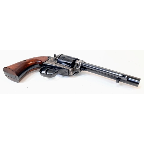 1363 - A Deactivated Italian Brocock 1871 Revolving Pistol. 5.6 air cartridge calibre. In good condition wi... 