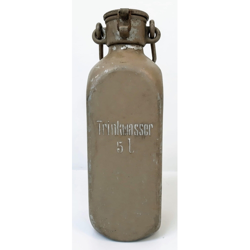 889 - WW2 Africa Corps 5ltr Trinkwasser (Drinking Water) container.