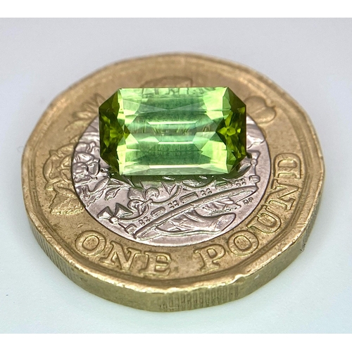 932 - A 2.43ct Bi-Colour Tourmaline Gemstone. Comes with a NGJA certificate.