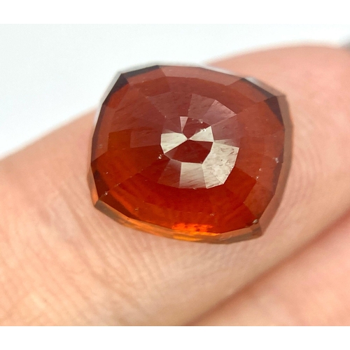 946 - A 8.52ct Hessonite Garnet. Comes with a NGJA certificate.