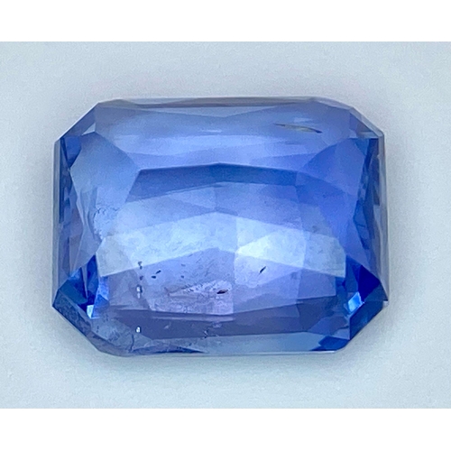 953 - A 2.37ct Unheated Blue Sapphire. Comes with a CGJ certificate.