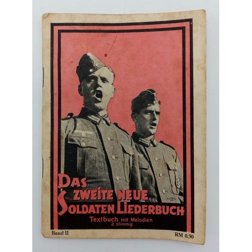 711 - A WW2 German Army Song Book.