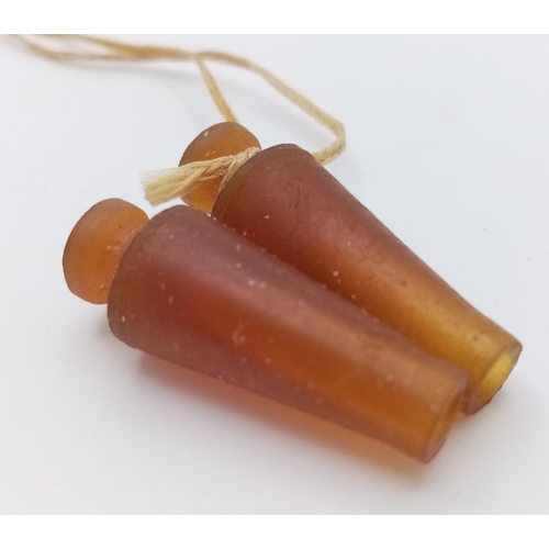 538 - Rare WW2 British Homefront ARP issue Ear Plugs.