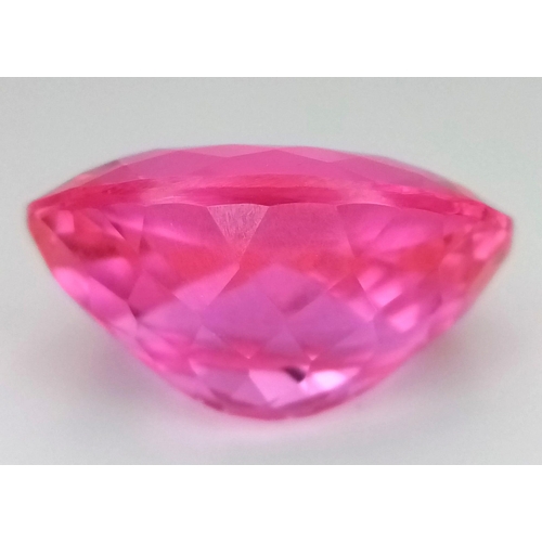 1564 - A Vibrant 14.5ct Pink Kunzite Gemstone. Oval cut. No visible marks or inclusions. No certificate so ... 