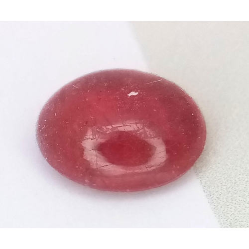 1578 - A 2.06ct Madagascan Red Ruby Gemstone. Comes with a GFCO certificate in a sealed package.