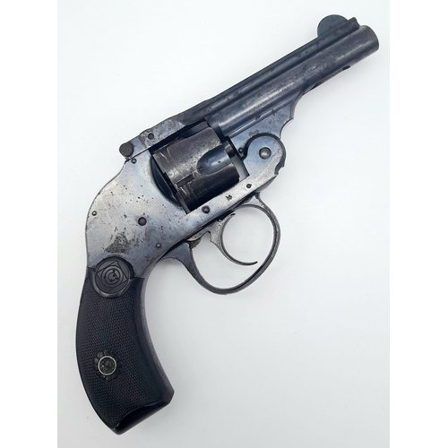 583 - A Deactivated Harrington and Richardson .32 Calibre Revolver. This vintage USA made pistol has an EU... 