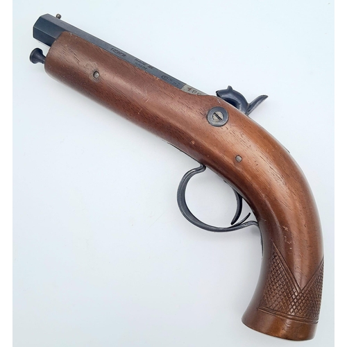 727 - A Deactivated Reproduction Spanish Small Black Powder Muzzle Loading Pistol. Perfect for movie/tv pr... 