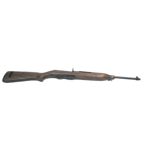 226 - A Deactivated Winchester M1 Carbine Self Loading Rifle. Used by the USA in warfare from 1942-73 this... 