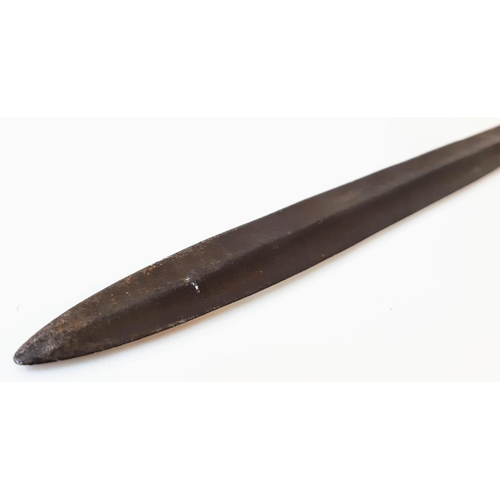 726 - A 19th Century South African Nguni Zulu Spear. 129cm Length.