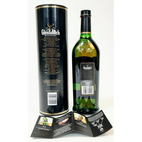 943 - A 1 Litre Unopened Bottle of Glenfiddich 12 Year Old Special Reserve Single Malt Whisky. Circa 1990/... 