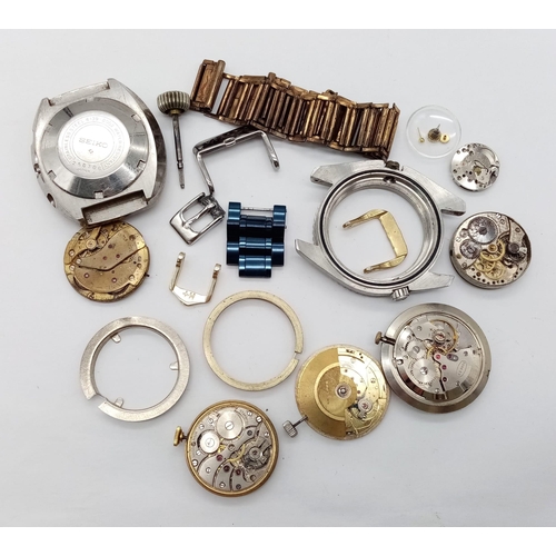 634 - A Potpourri of Better Quality Watch Spares. Please see photos for finer details.