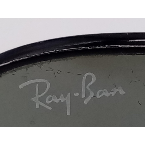 710 - A Pair of Rayban Aviators - Good condition with case.