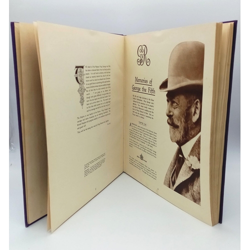 339 - A Vintage Royal Souvenir Hardback Book. Memories of George V and Edward VIII. Excellent condition in... 