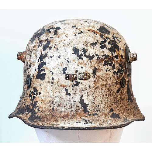 48 - Scarce M27 Irish Army Helmet. These were based on the German M16, made by the Vickers Machine Gun Fa... 