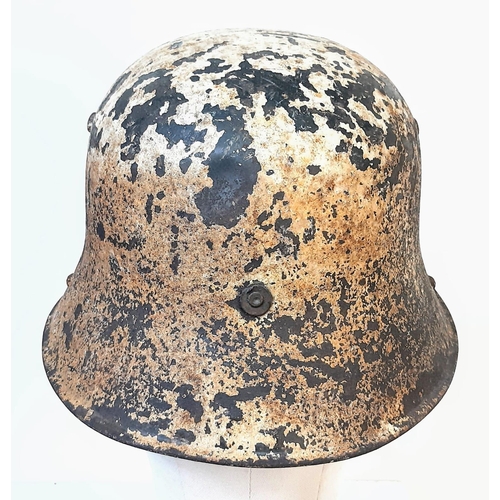 48 - Scarce M27 Irish Army Helmet. These were based on the German M16, made by the Vickers Machine Gun Fa... 