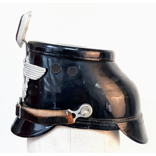 160 - WW2 German Stadt Polizei (Town Police) Kepi Hat.