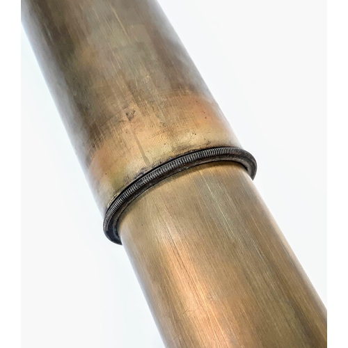 153 - Boer War Period 2 Draw Telescope. Markings of the 1st Volunteer Battalion of the Royal Warwickshire ... 