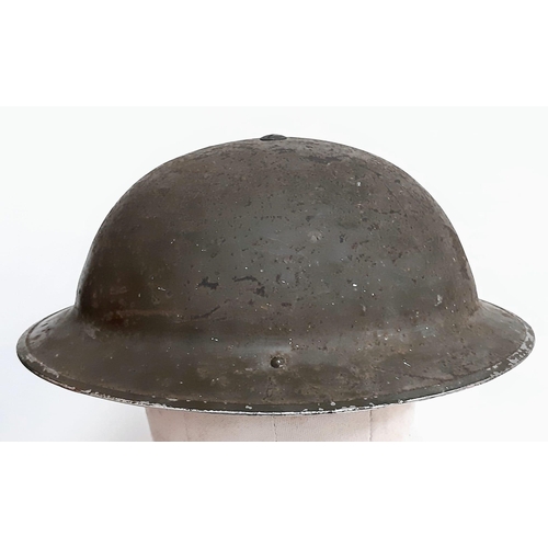 391 - WW2 British Home Front National Fire Service Mk II Helmet. Made by ROCO (Ruby Owen & Company Leeds) ... 