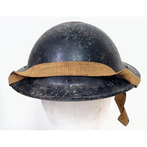 738 - WW2 British Homefront First Aiders Mk II Helmet.