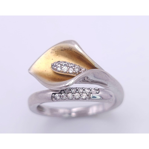 575 - Three Different Style Fancy Sterling Silver Rings - 2 x P, 1 x N. 21.2g total weight. Ref: 016551. O... 