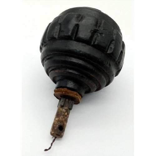 686 - INERT 1915 Pattern Imperial German Kugal (Ball) Grenade. UK Mainland Sales Only.