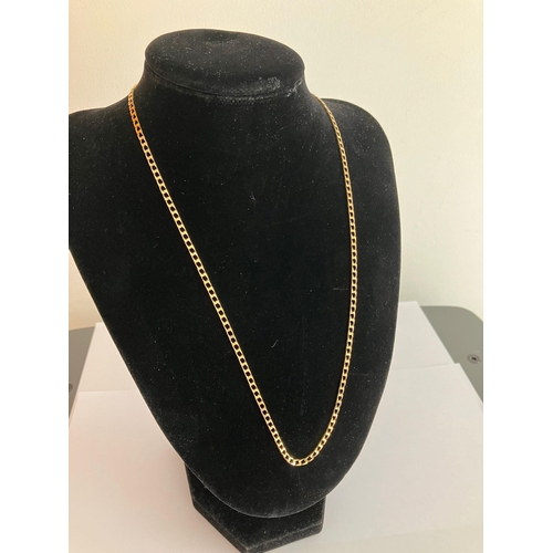 84 - Classic 9 carat GOLD LINK CHAIN NECKLACE. 5.5 grams. 50 cm.