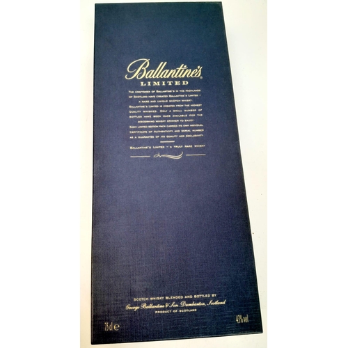 253 - A Presentation Boxed and Sealed, Certified Limited Edition
Ballantines Scotch Whisky (Circa 2000-201... 