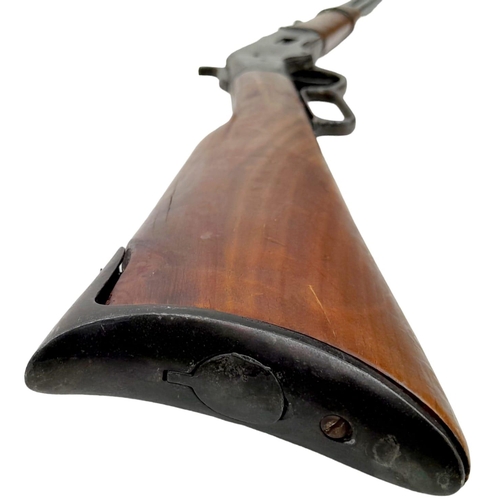 274 - An Inert Copy of a Winchester Lever Action Rifle. Full working action. Full Weight and Size, Metal a... 