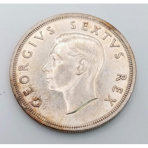 806 - A 1952 South African Silver Crown.