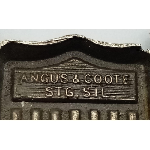 807 - WW2 USAAF Pilots Wings Made by Angus & Coote, Sydney Australia.